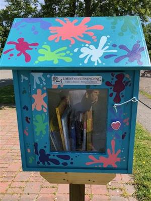 Gray's Beach Park Playground Kingston's Little Free Library - SLRHS Pre-School Program